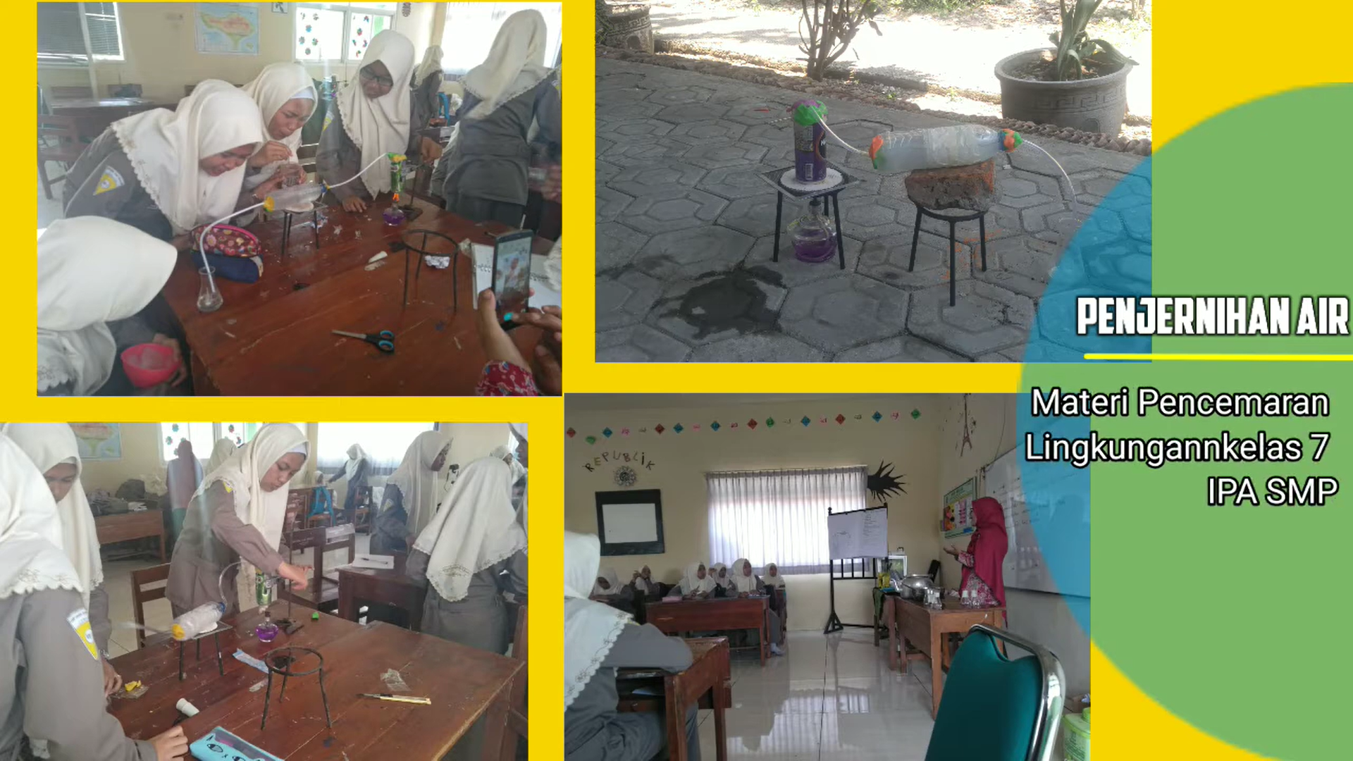 Proyek STEM Penjernihan Air