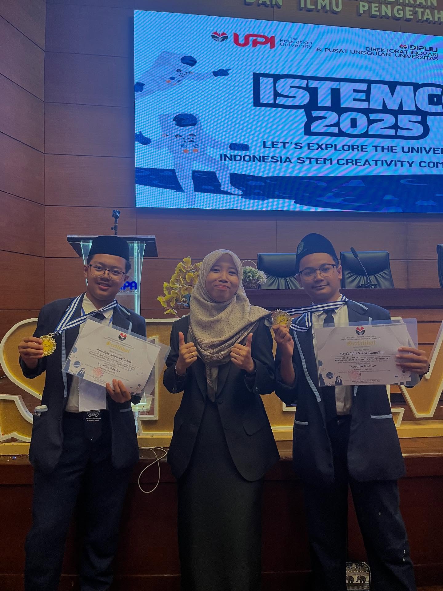 Special Award ISTEMCC 2025 UPI